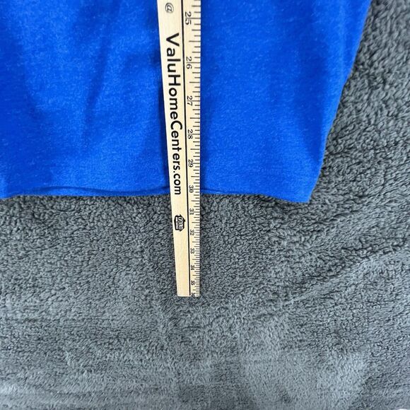 Carhartt T-Shirt Men's Small Blue Graphic Long Sleeve Crew Neck Pullover Heavy - Picture 6 of 7